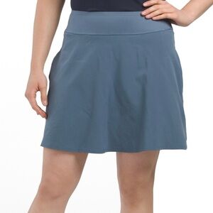 Puma Womens PWRSHAPE Golf Skort Size XS Long Evening Sky Stretch Pockets NWT $65